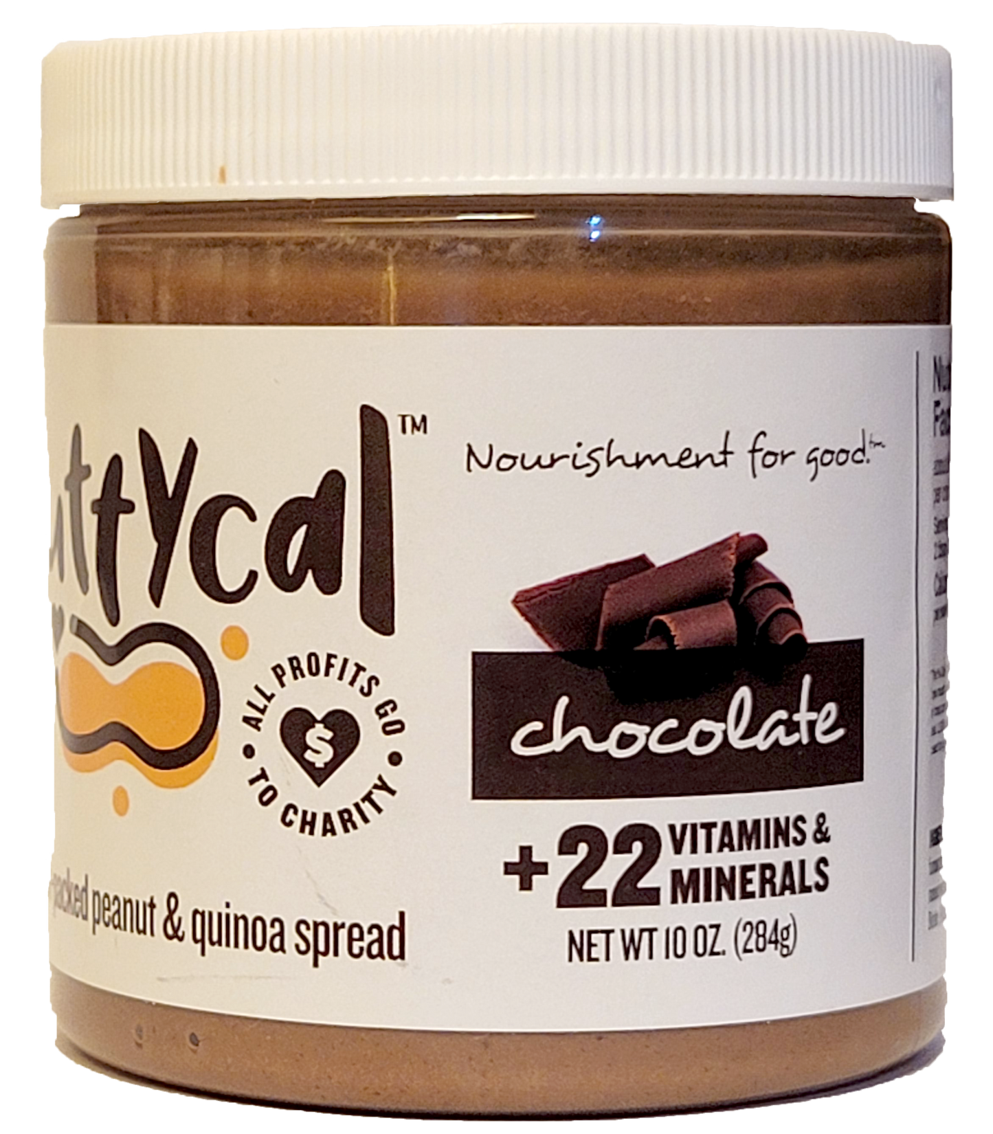 Nuttycal Chocolate: 10oz. Jar