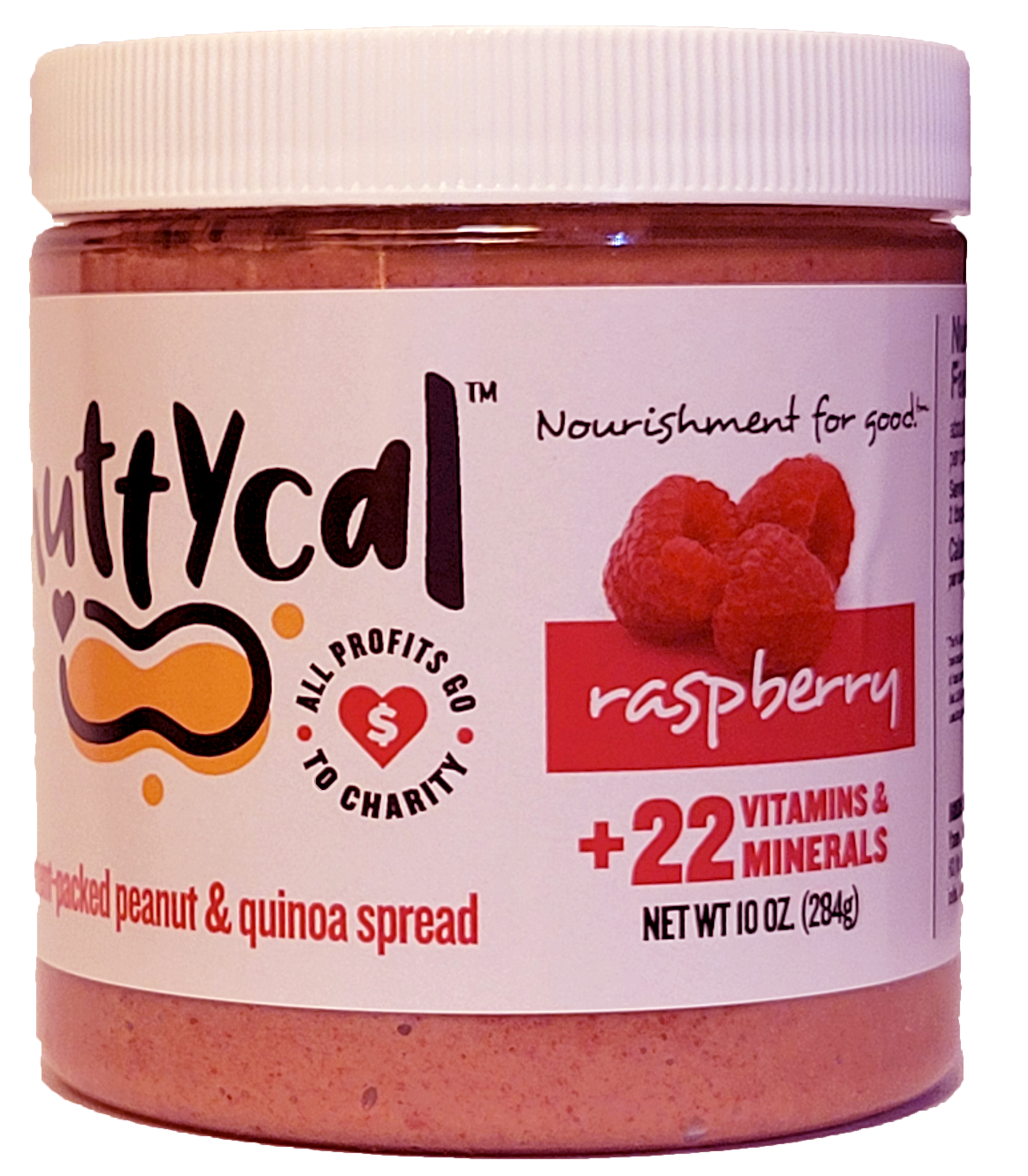 Nutty Fruity Raspberry Nuttycal Raspberry: 10oz. Jar – nuttycal