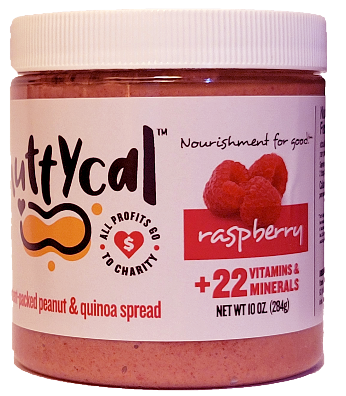 Nuttycal Raspberry: 10oz. Jar